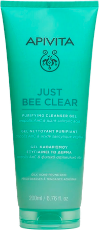 Apivita Just Bee Clear Purifying Cleans.gel 200ml 1