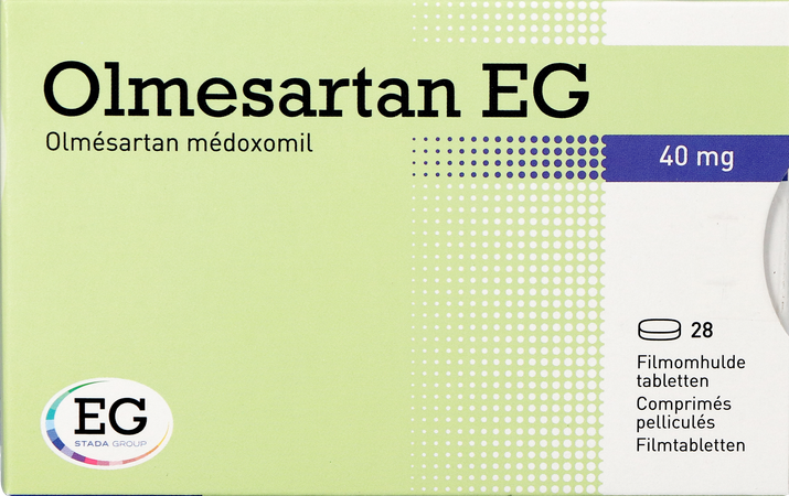Olmesartan EG 40Mg Filmomh Tabl  28 X 40Mg 2