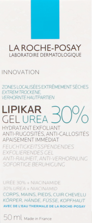Lrp Lipikar Gel Creme Urea 30% 50ml 5