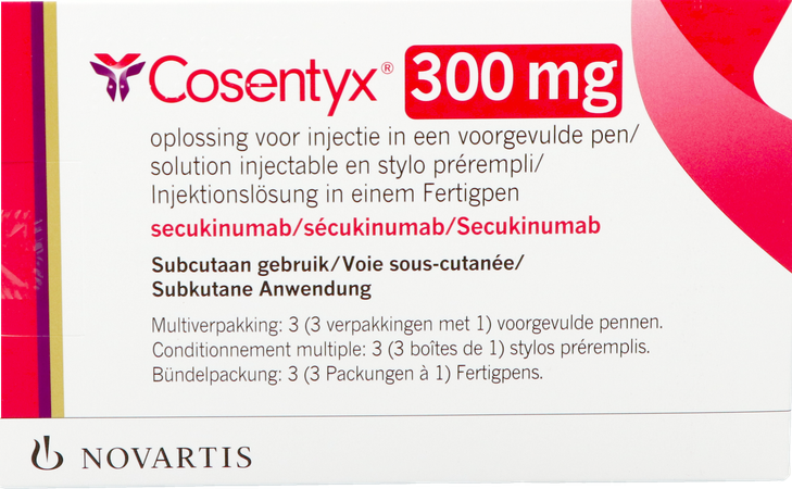 Cosentyx 300mg Opl Inj Voorgevulde Pen 3 1