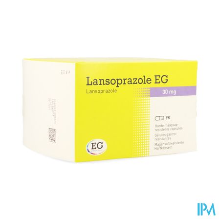 Lansoprazole EG 30 Mg Caps 98 X 30 Mg