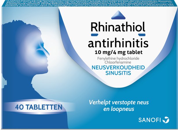 Rhinathiol Antirhinitis Tabl 40 7
