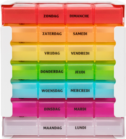Eureka Care Pilulier Couleur 1 Semaine 1