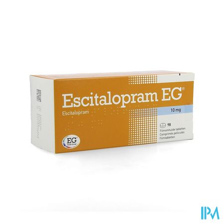 Escitalopram Eg Pi Pharma 10mg Filmomh Tabl 98 Pip