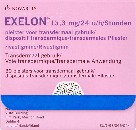 Exelon 13,3mg/24u Pleister Transdermaal 30 1