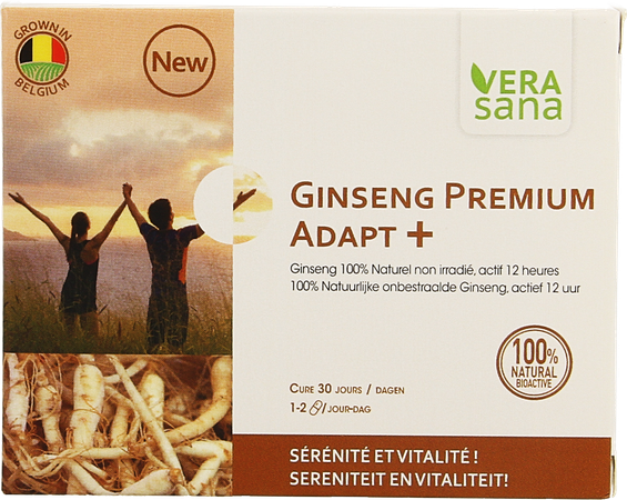 Ginseng Premium Adapt + Caps 30 Vera Sana 1