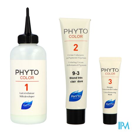 Phytocolor 9.3 Blond Tres Clair Dore 6