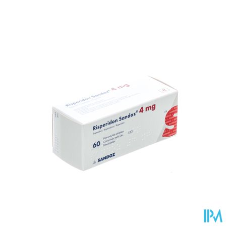 Risperidon Sandoz Comp Pell 60 X 4mg