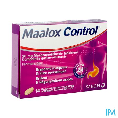 Maalox Control 20mg Comp Gastro Resist 14