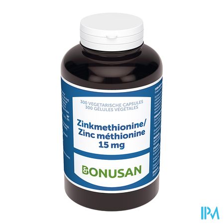 Zinkmethionine 15mg Caps 300 Bonusan 5