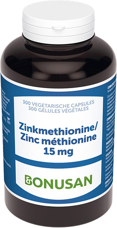 Zinkmethionine 15mg Caps 300 Bonusan 5