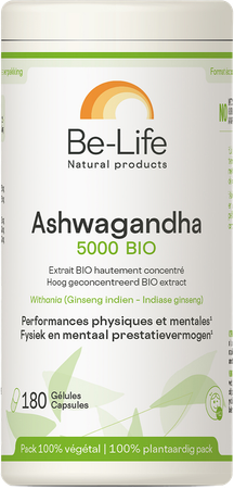 Ashwagandha 5000 Bio Be Life Caps 180 1