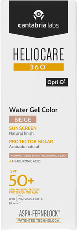 Heliocare 360° Water Gel Color Beige Spf50+ 50ml 1