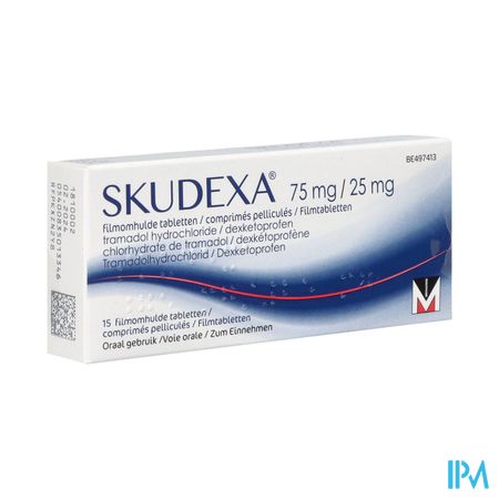 Skudexa 75mg/25mg Filmomh Tabl 15