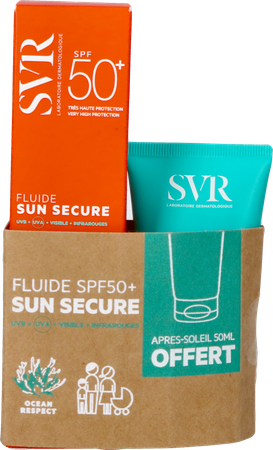 Svr Sleeve Sun Secure Fluid Spf50+&a/sol 50ml Grat 2