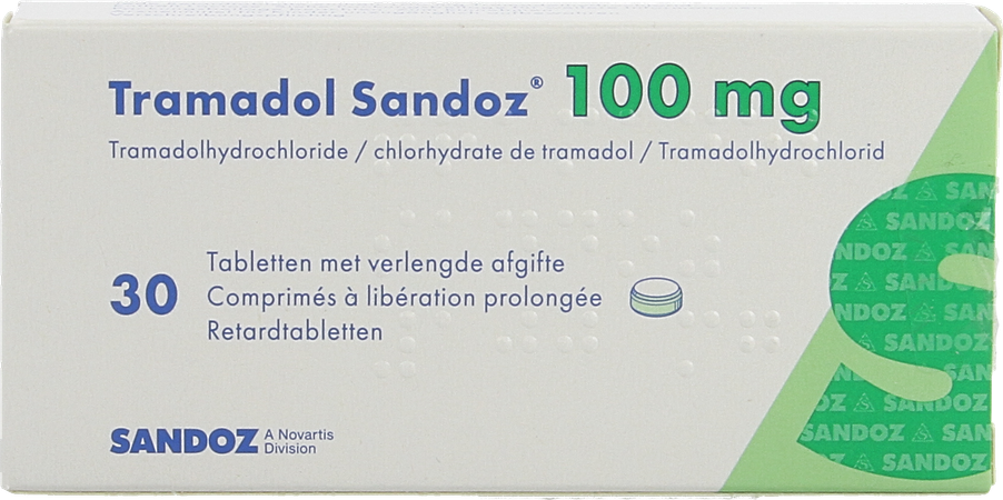 Tramadol 100 Sandoz Tabl Verl Afgifte 30 X 100mg 2