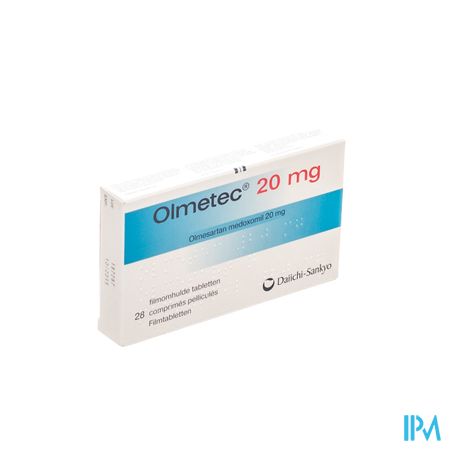 Olmetec Comp Pell 28 X 20mg