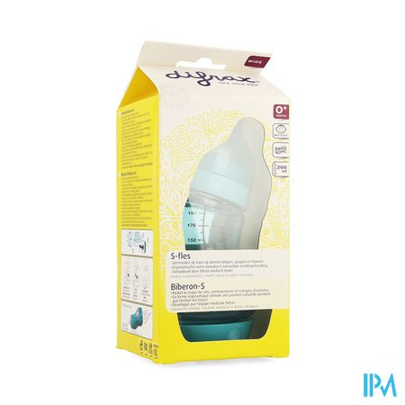 Difrax S-fles Wide 200ml 2