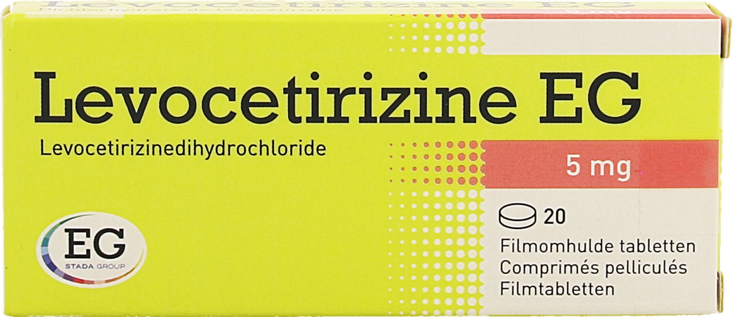 Levocetirizine EG 5 Mg Filmomh Tabl 20 1