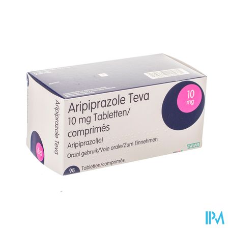 Aripiprazole Teva 10mg Tabl 98 X 10mg 2