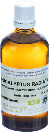 Eucalytus Radie Bio Ess Olie 100ml Pranarom 1