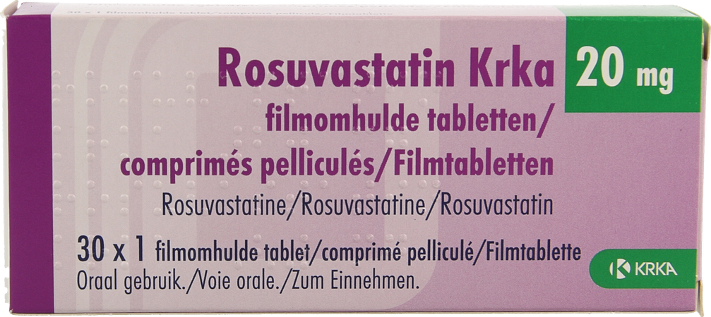 Rosuvastatin Hcs 20mg Filmomh Tabl 30 1