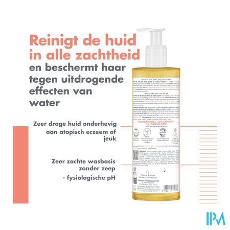 Avene Xeracalm Ad Wasolie Relipiderend 400ml Nf 5