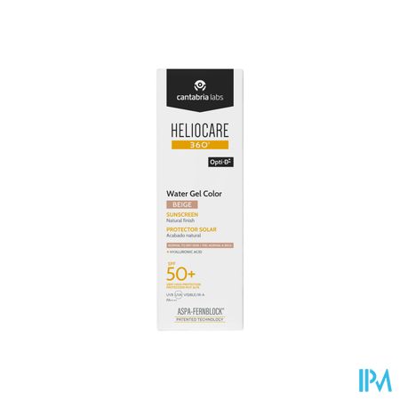 Heliocare 360° Water Gel Color Beige Spf50+ 50ml