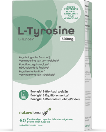 Natural Energy l-tyrosine 500mg Caps 60 3