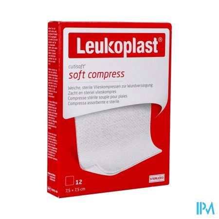 Cutisoft 7,5cmx7,5cm 12 Leukoplast