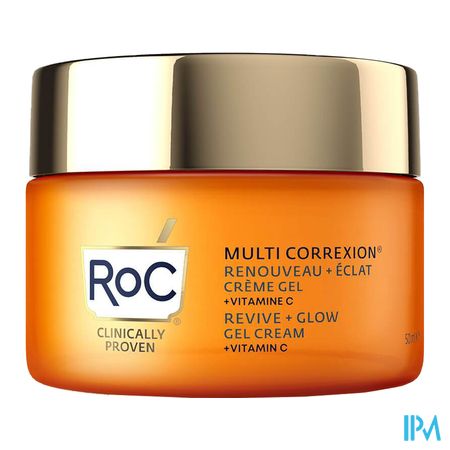 Roc Multi Correx.revive+glow Gel Cream Pot 50ml 3