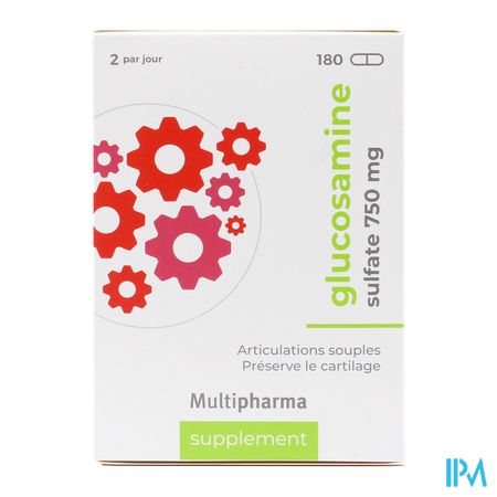 Mph Glucosamine Sulfate Caps 180x750mg