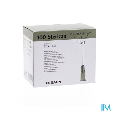 Sterican Naald 27g 1/2 0,4x40mm