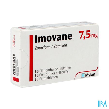 Imovane Comp 30 X 7,5mg