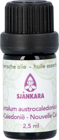 Sjankara Sandelhout Nieuw-caledon. Ess. Olie 2,5ml 2