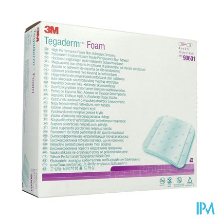 Tegaderm Foam Dressing 10,0x10,0cm 10 90601