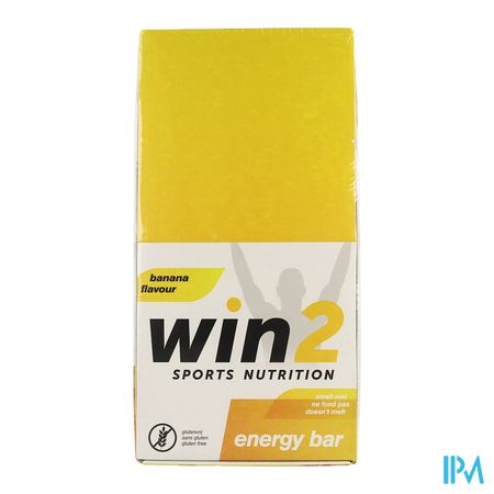 Win2 Energy Bar Banaan 35x40g 1