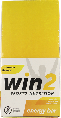 Win2 Energy Bar Banaan 35x40g 1