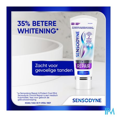 Sensodyne Clinical Repair Active White 75ml 9