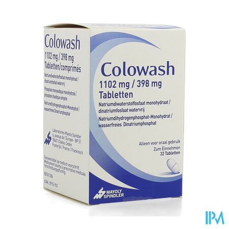 Colowash 1102mg/398mg Tabl 32