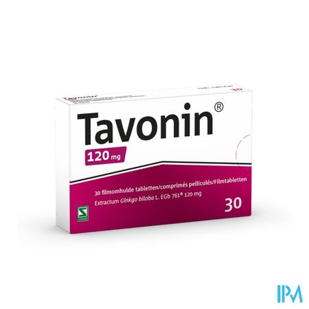 Tavonin® 120 mg 30 comprimés