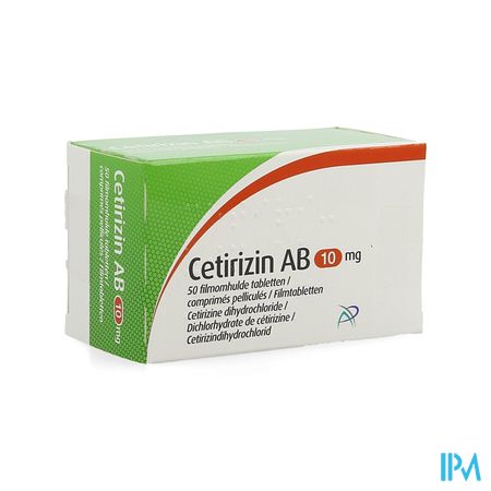 Cetirizin Ab 10mg Comp Pell 50