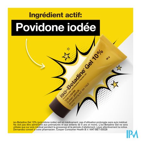 Iso Betadine Gel Tube 30g 12