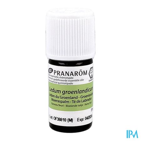 Ledon Groenland Bio Ess Olie 5ml Pranarom 4