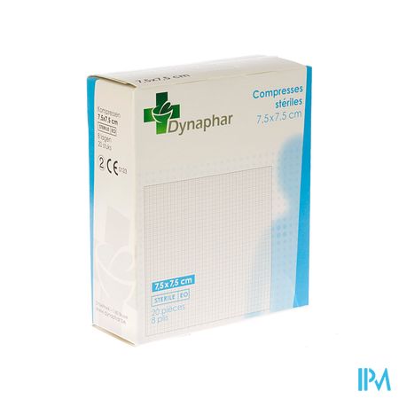 Dynaphar Compresse 8pl 7,5x 7,5cm 20 35203 1