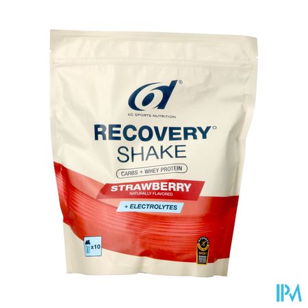 6d Recovery Shake Strawberry Pdr 850g