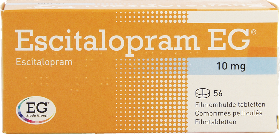 Escitalopram EG 10 Mg Comp Pell 56 X 10 Mg 1