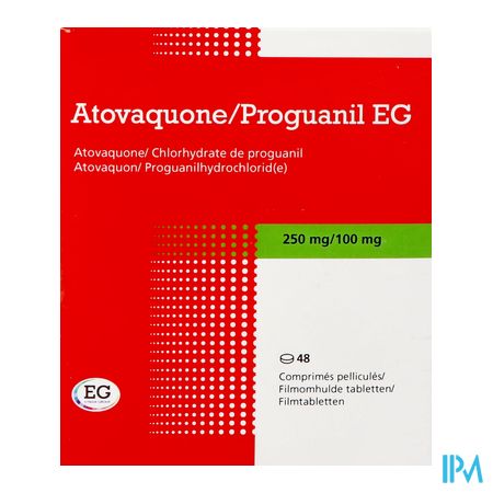 Atovaquone Prog.eg 250mg/100mg Orifarm Film.tabl48 2