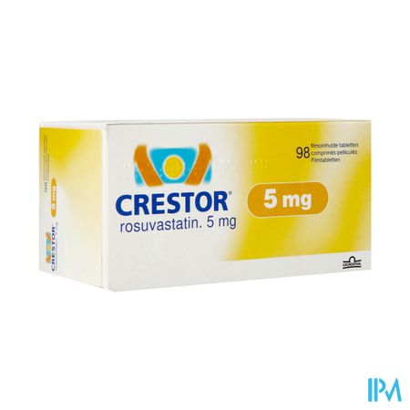 Crestor Comp Pell 98x5mg