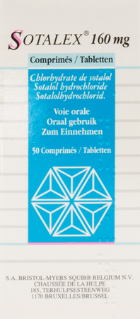 Sotalex 160mg 50 Comp 1